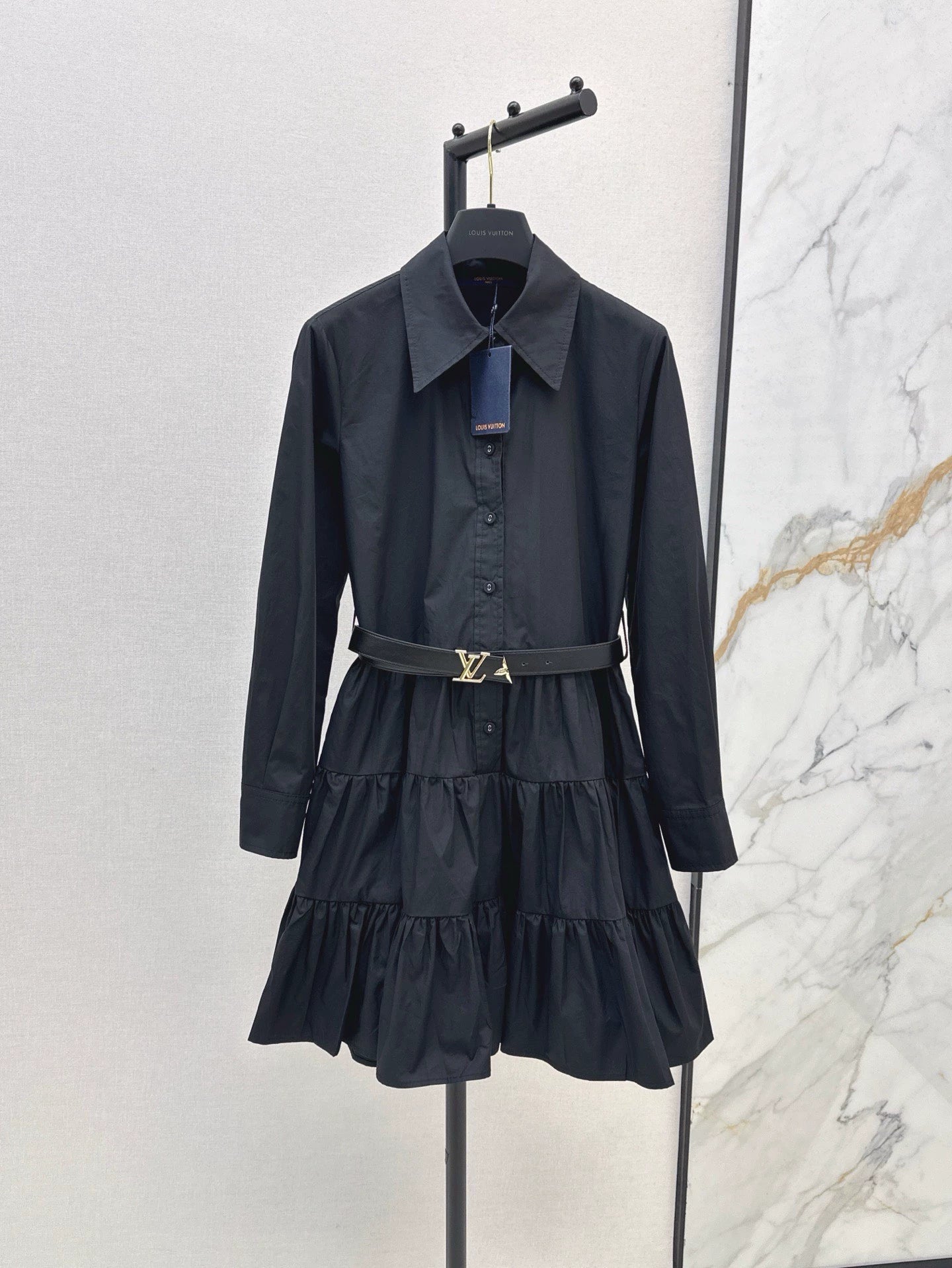 L 25 spring and summer new shirt dress