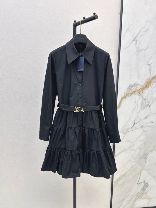 L 25 spring and summer new shirt dress