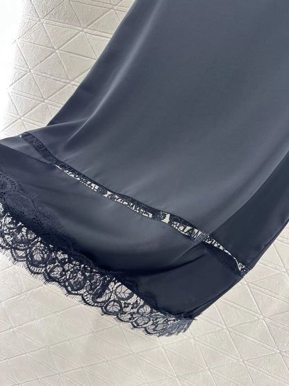 C 25 Lace Embroidered Skirt