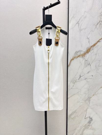 L 25 Spring/Summer New Golden Necklace Camisole Dress