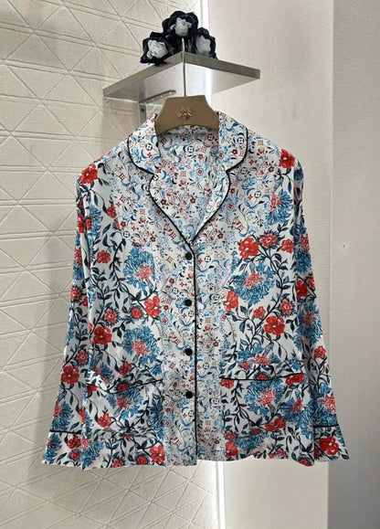 L 25 Floral Prints Shirts
