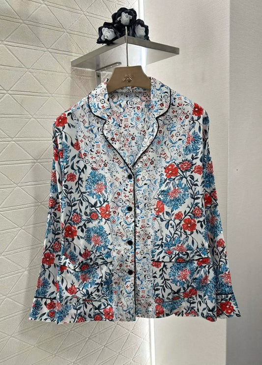 L 25 Floral Prints Shirts