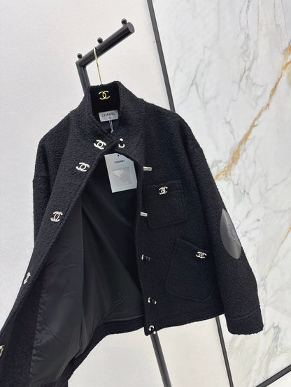 C 24 New Leather Teddy Bear Jacket