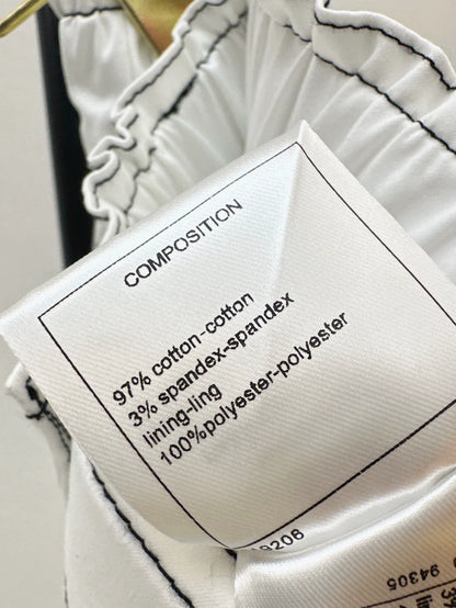 c 25 Spring/Summer New High Waisted Drawstring Trousers