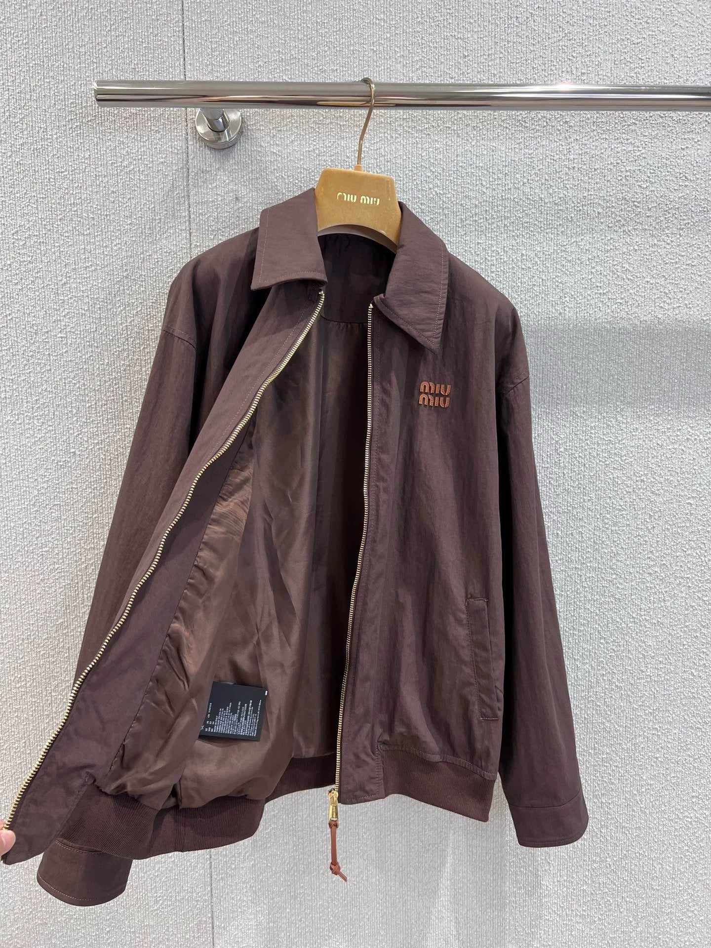 M 25 Cocoa Brown Lapel Jacket