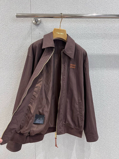 M 25 Cocoa Brown Lapel Jacket