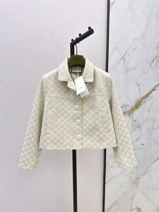 G 25 Spring and Summer New Short Long Sleeve Jacket
