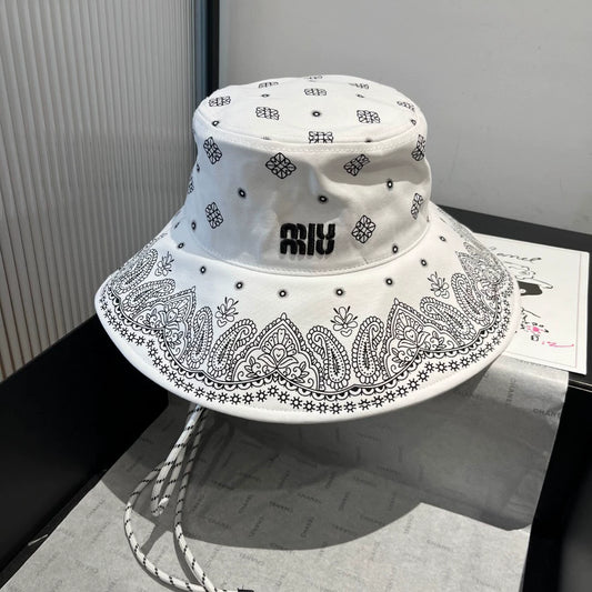 25 new starry sky print fisherman hat
