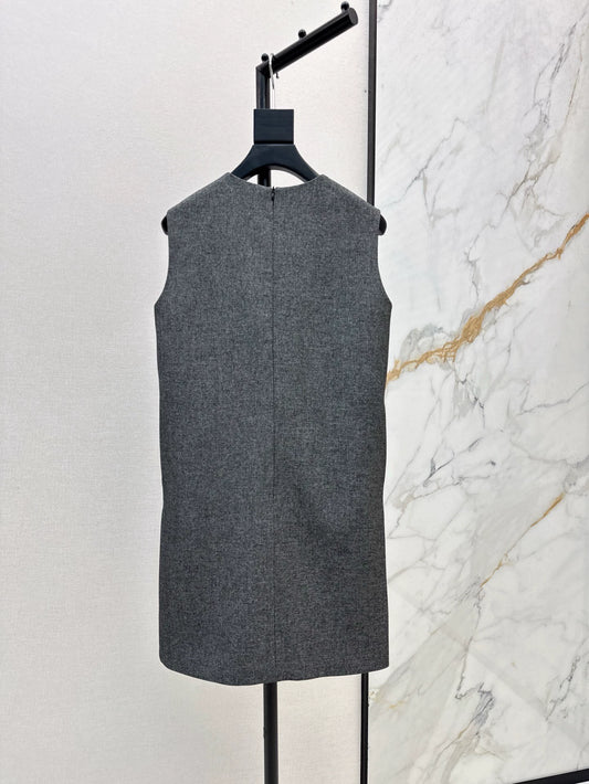 D 25 Spring/Summer newest style Webbing Sleeveless Dresses