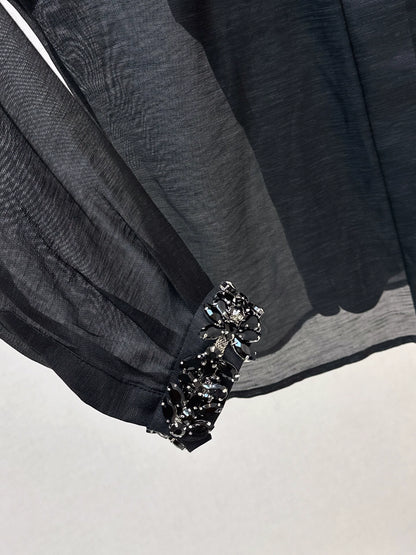 Zim 25 Nail bead decorative shirt