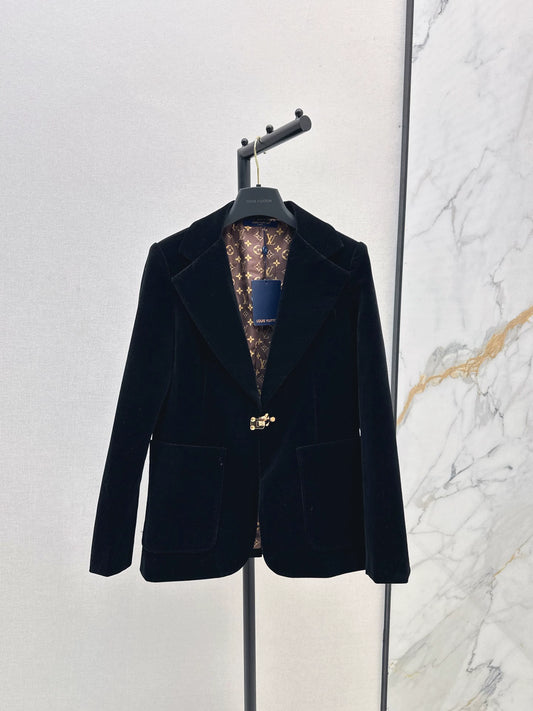 L 25 Jacquard monogram suit jacket