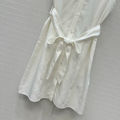m 25 Early spring girly style doll neck sleeveless dress