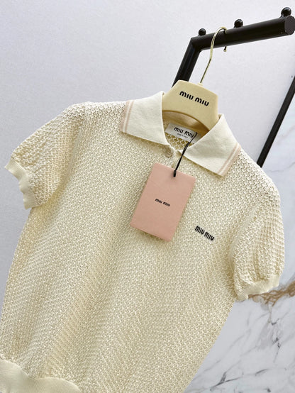 M 25 Early Autumn New Style Sweet Girl Outfits Age-Reducing Polo Sweater
