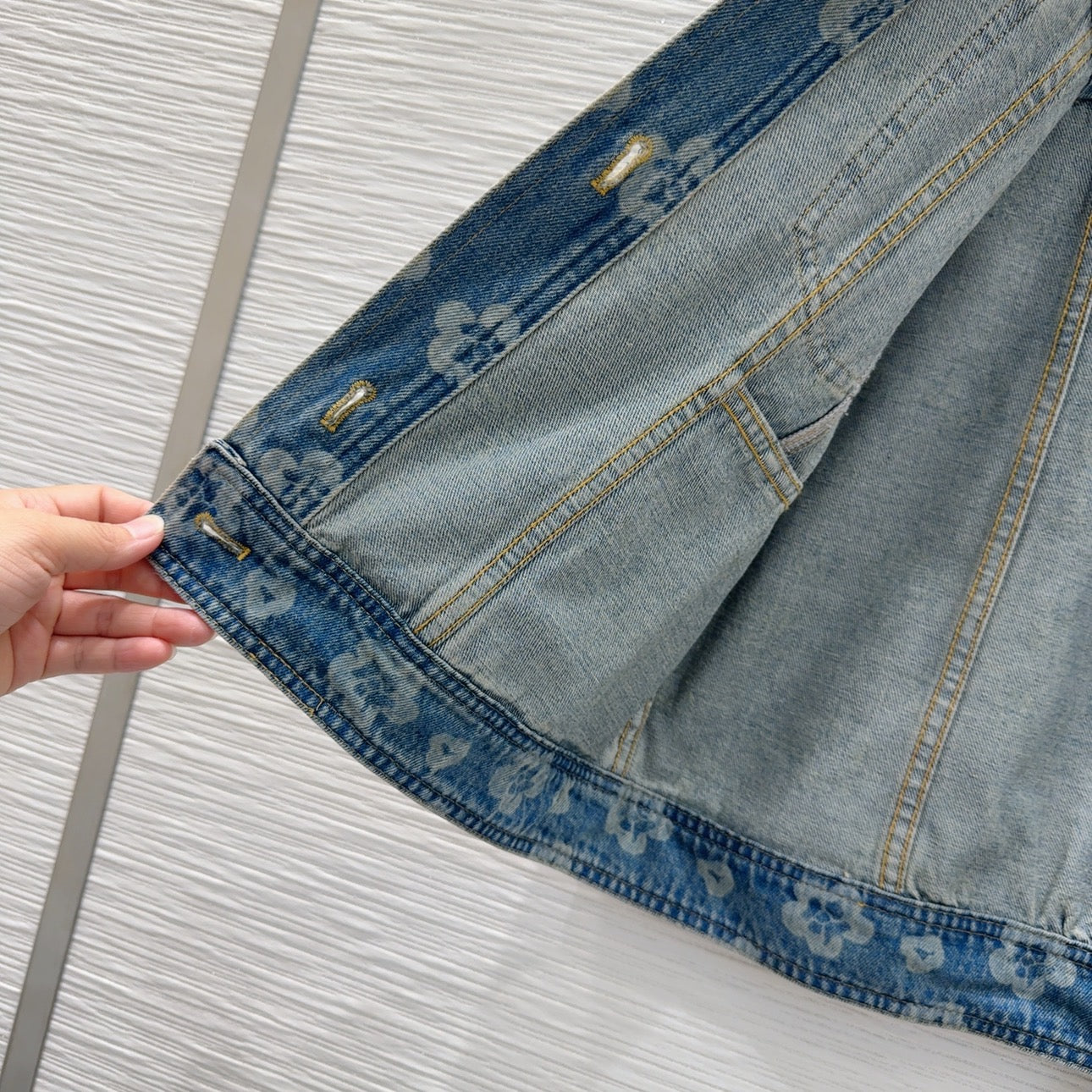 C 25SS new stylish denim long vest