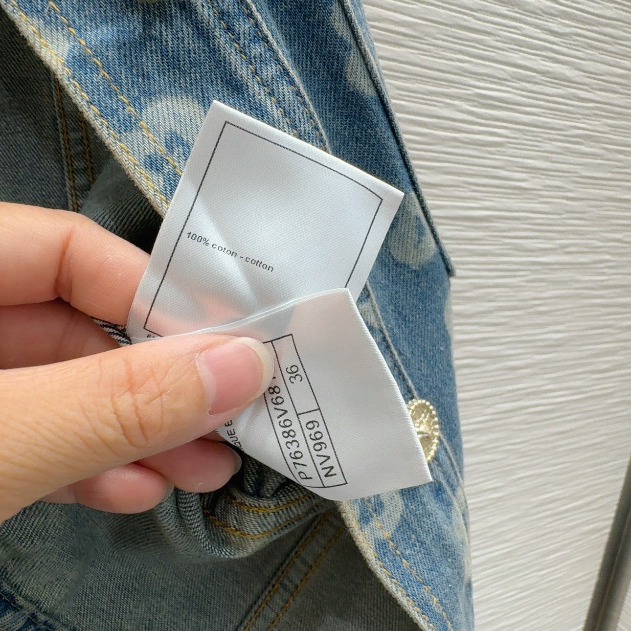 C 25SS new stylish denim long vest
