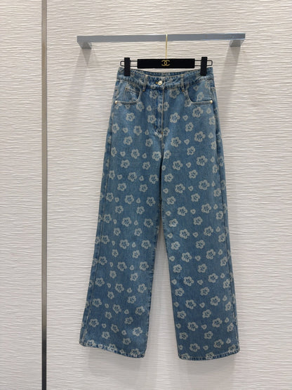 C 25SS new stylish denim jeans trousers
