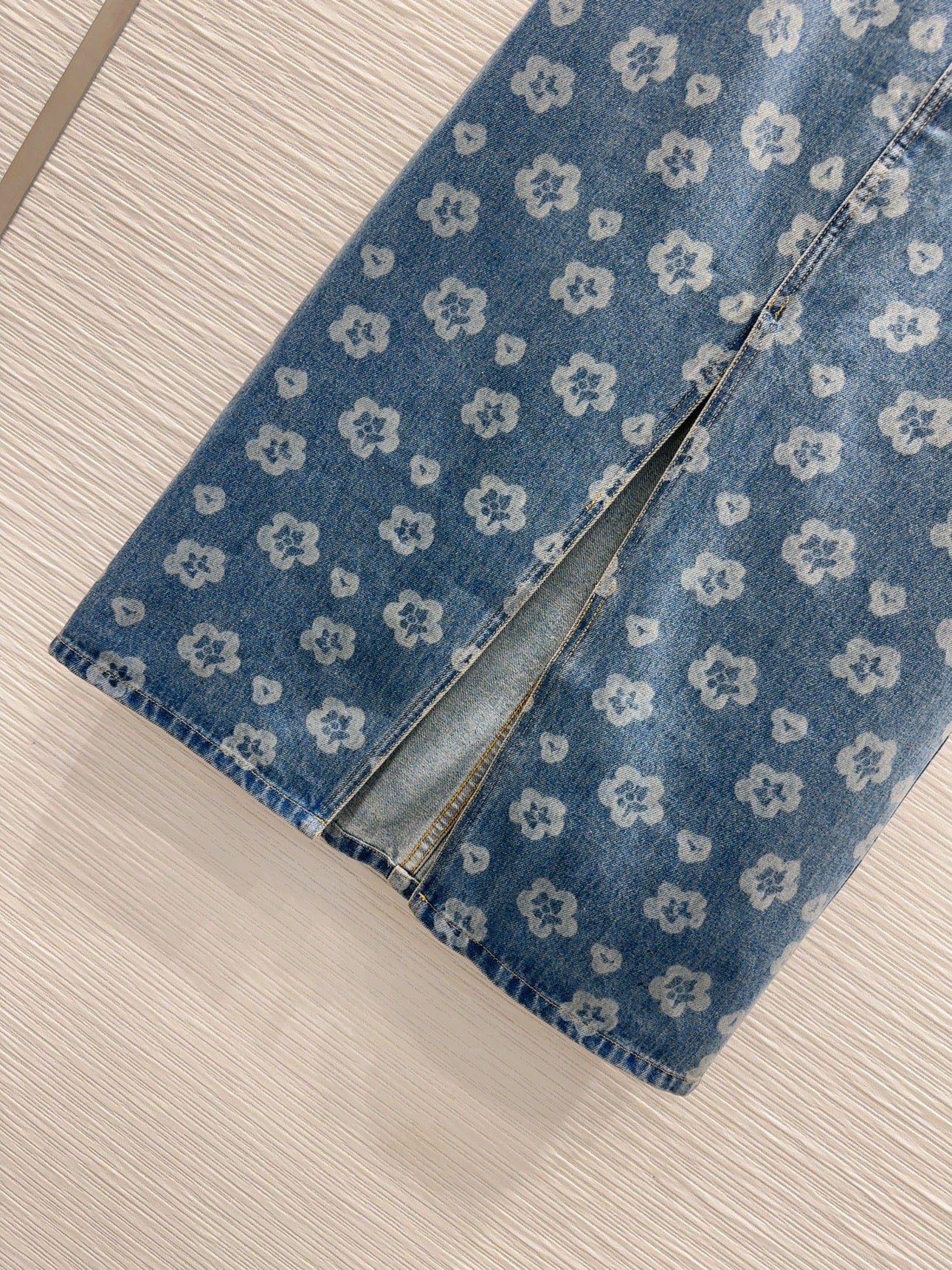 C 25SS new stylish denim long skirt