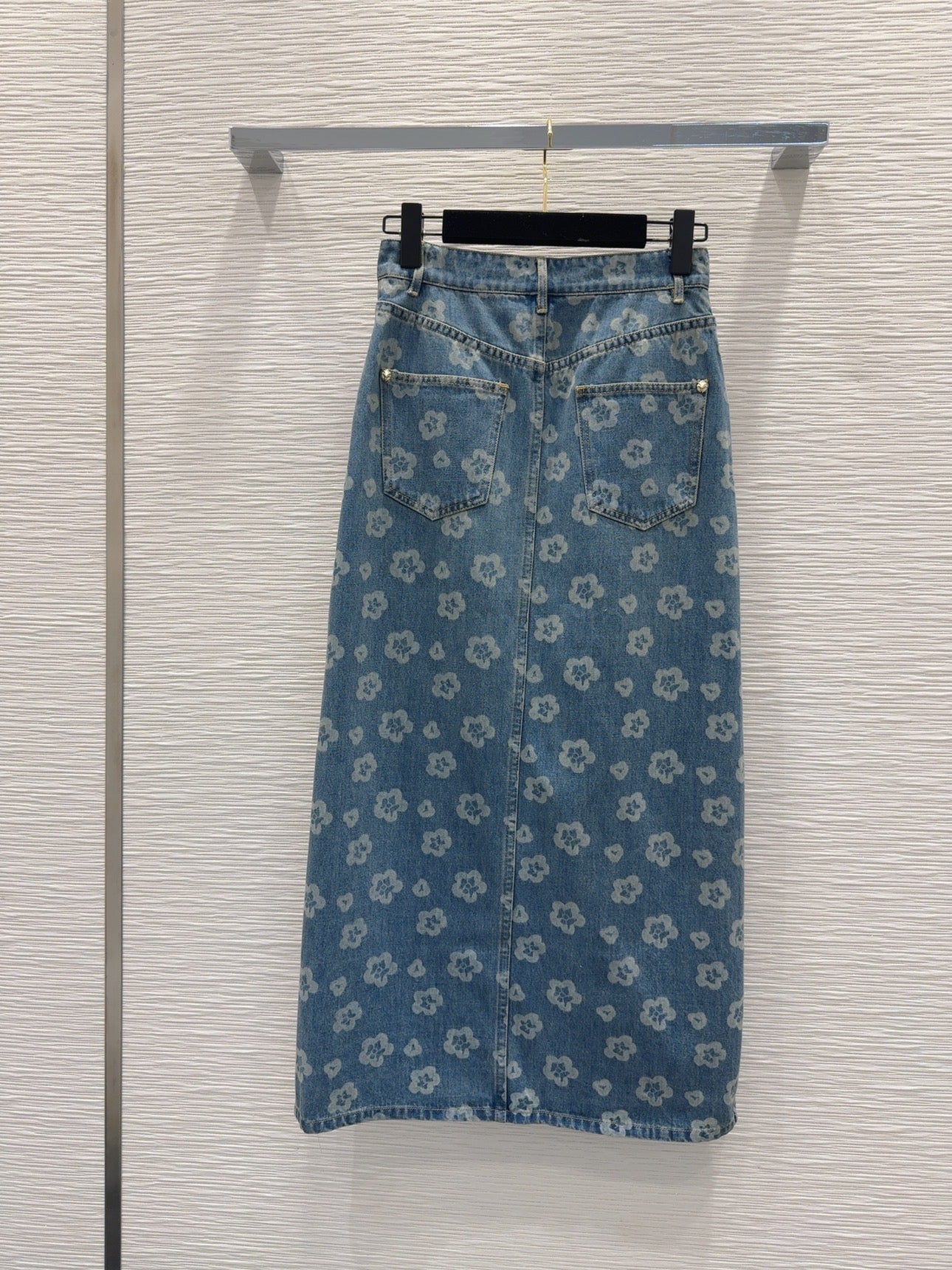 C 25SS new stylish denim long skirt