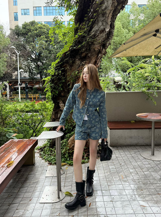C 25SS new stylish denim shorts