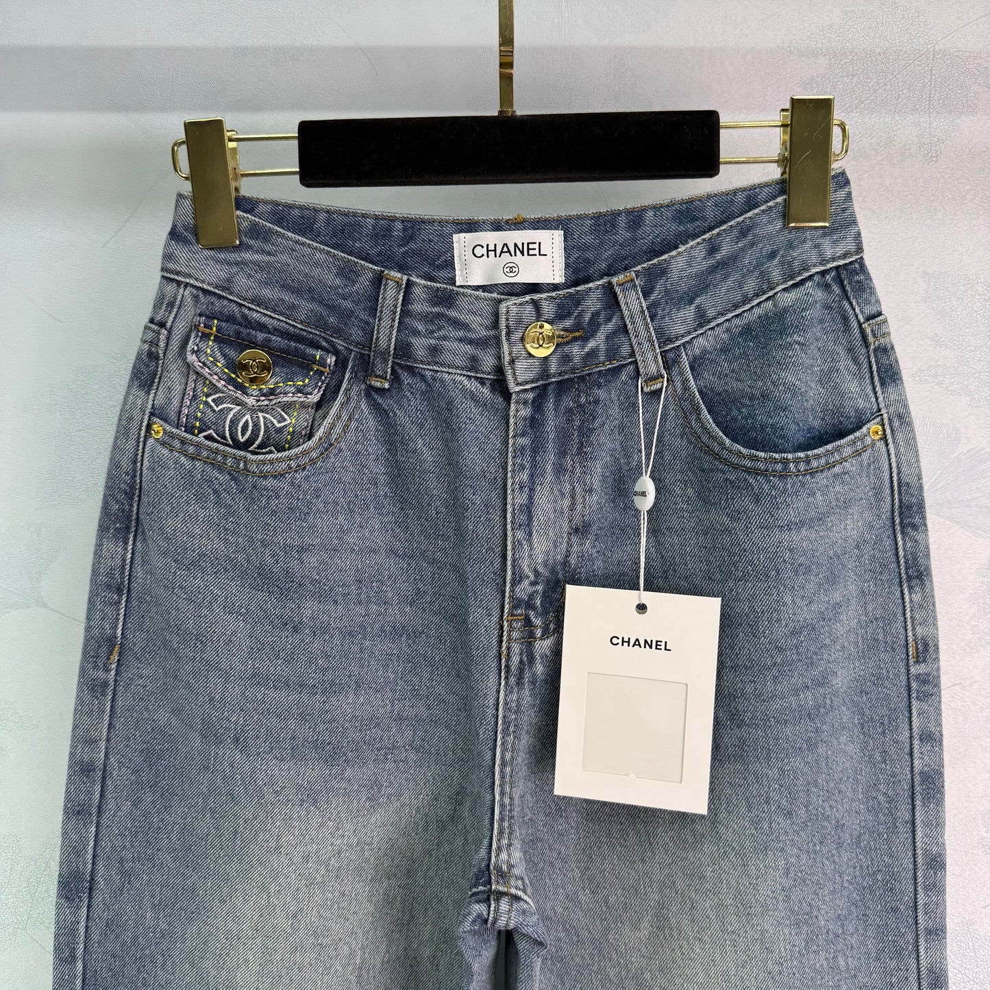 C 2025 Early Fall New High-Rise Straight-Leg Jeans