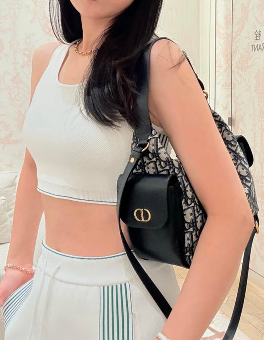 D 25 Spring/Summer New Arrivals  Knitted Tank Top