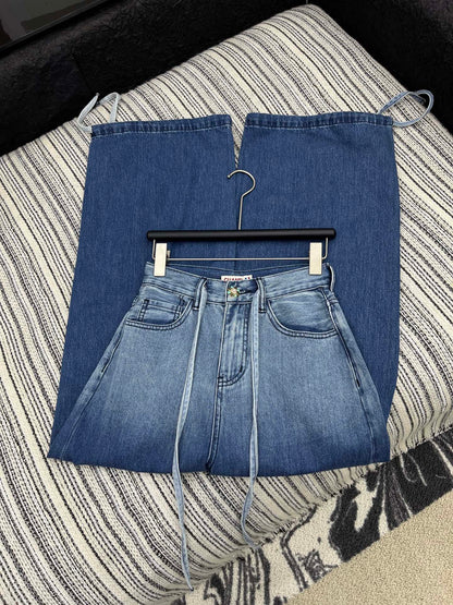 C 25 new styles of vintage-inspired wide-leg drawstring jeans