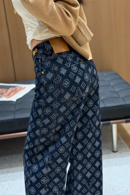 L 25 New Jacquard Jeans