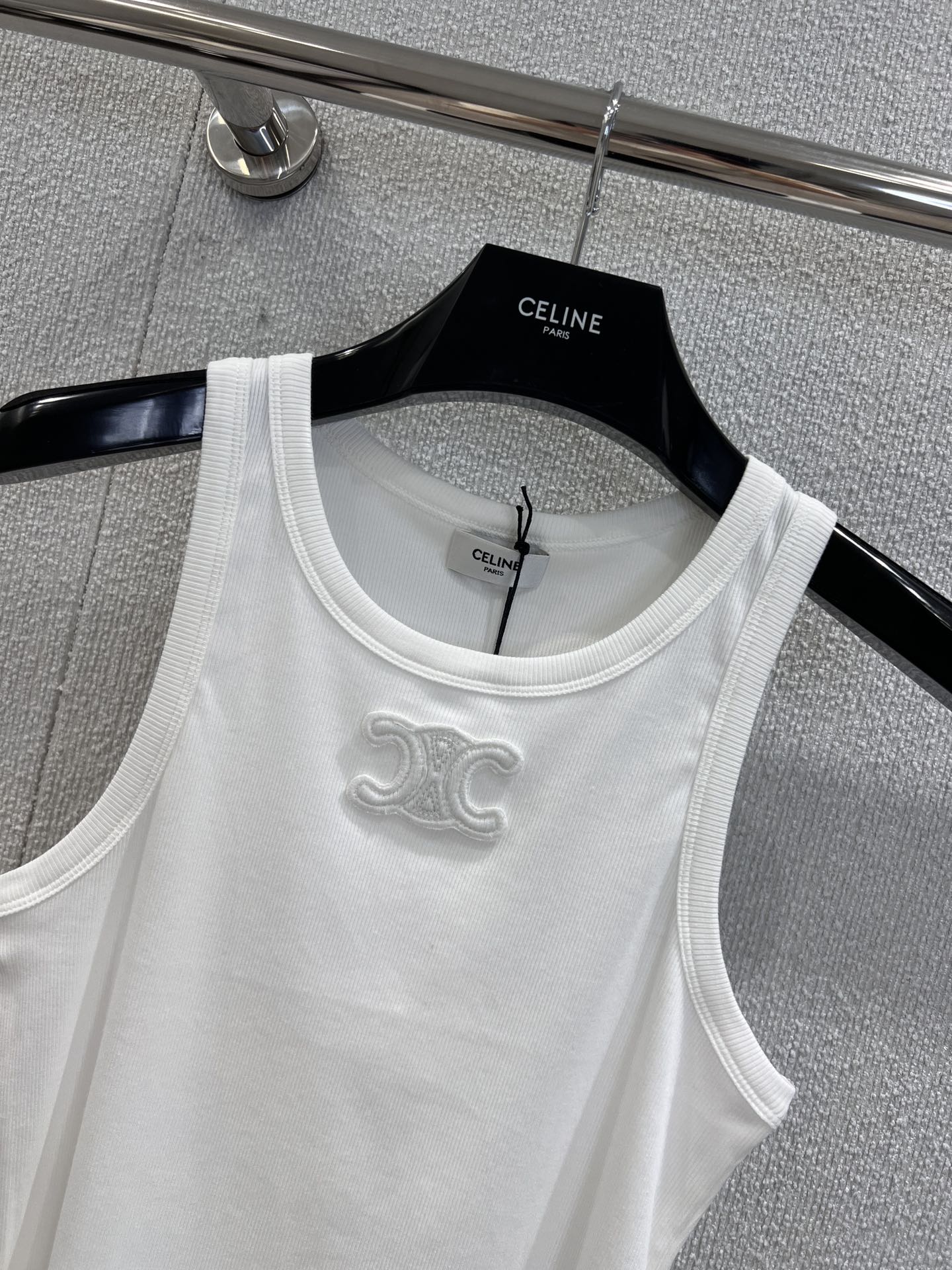 CE 25 Summer explosion models simple logo undershirt(WHITE BLACK)