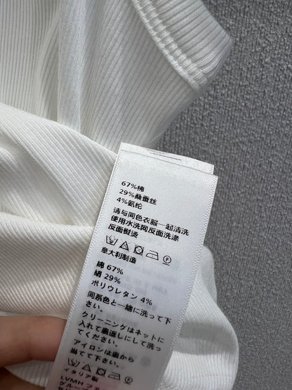 CE 25 Summer explosion models simple logo undershirt(WHITE BLACK)