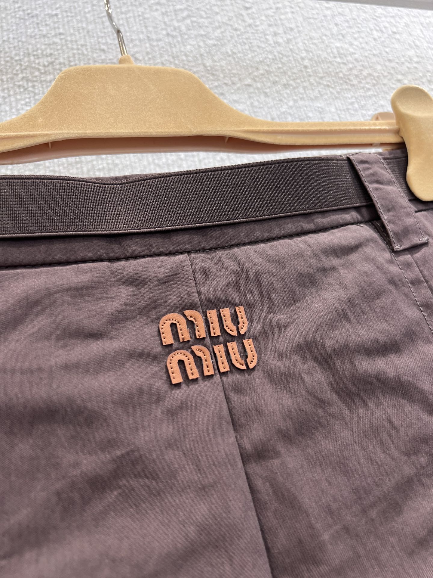 M 25 early fall new England style belt pleated short skirt