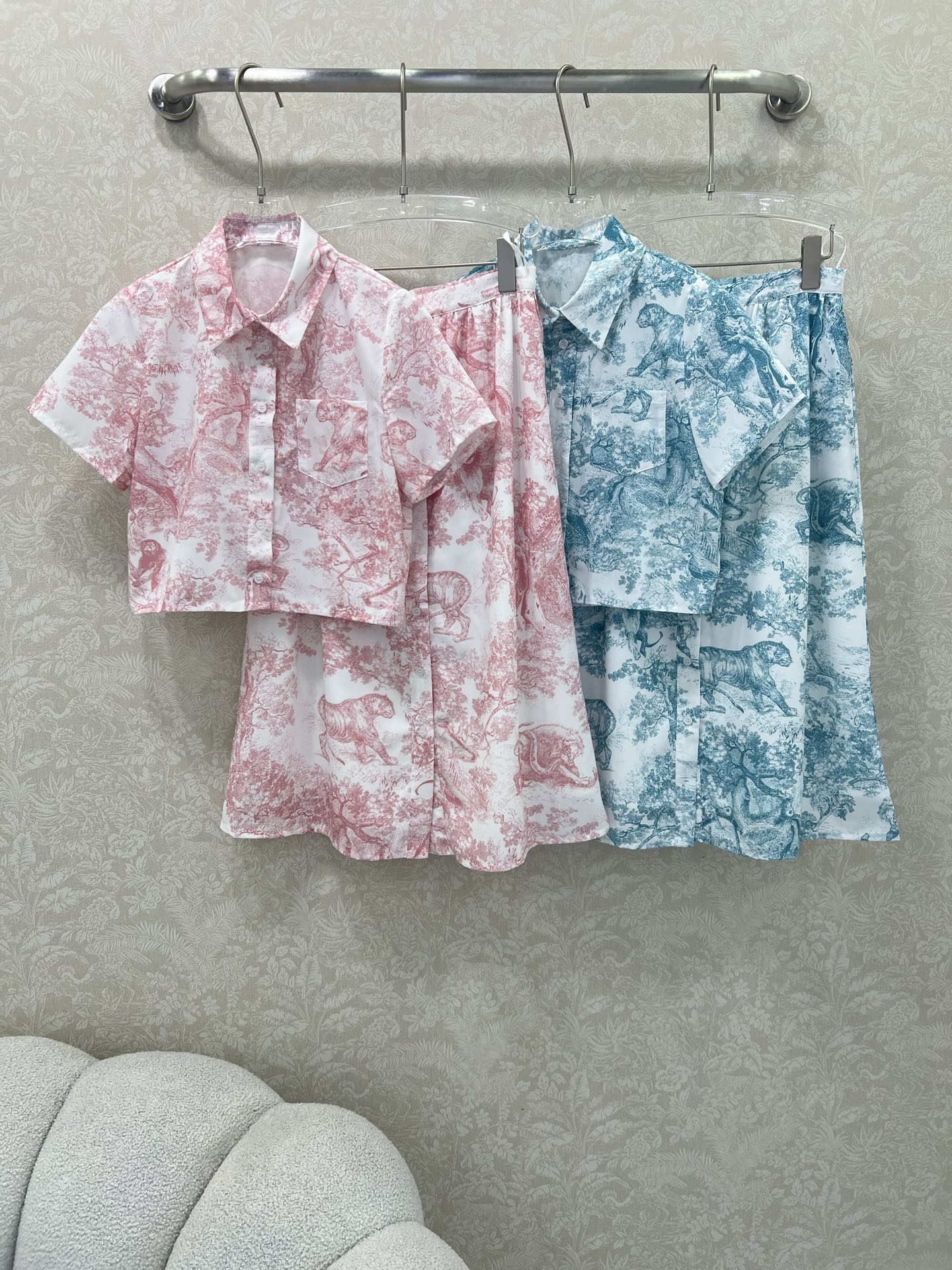 D 25 Summer new classic jungle animal suits