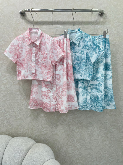 D 25 Summer new classic jungle animal suits