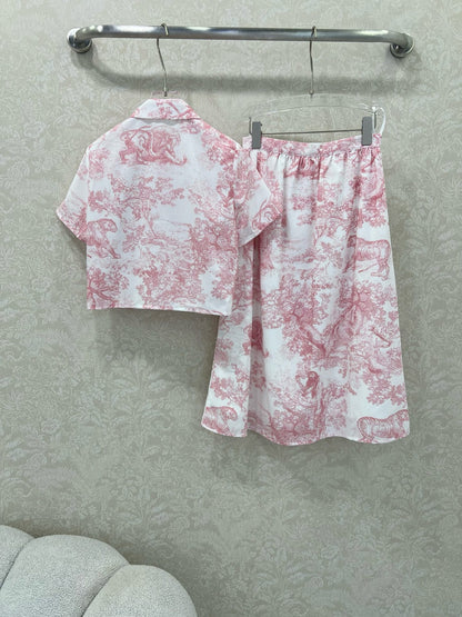 D 25 Summer new classic jungle animal suits