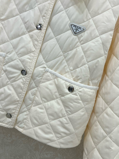 P 25 new autumn and winter diamond short cotton coat!