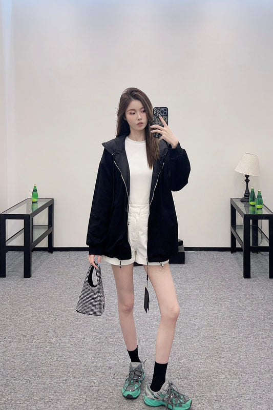 L 25 Reversible Hooded Jacket
