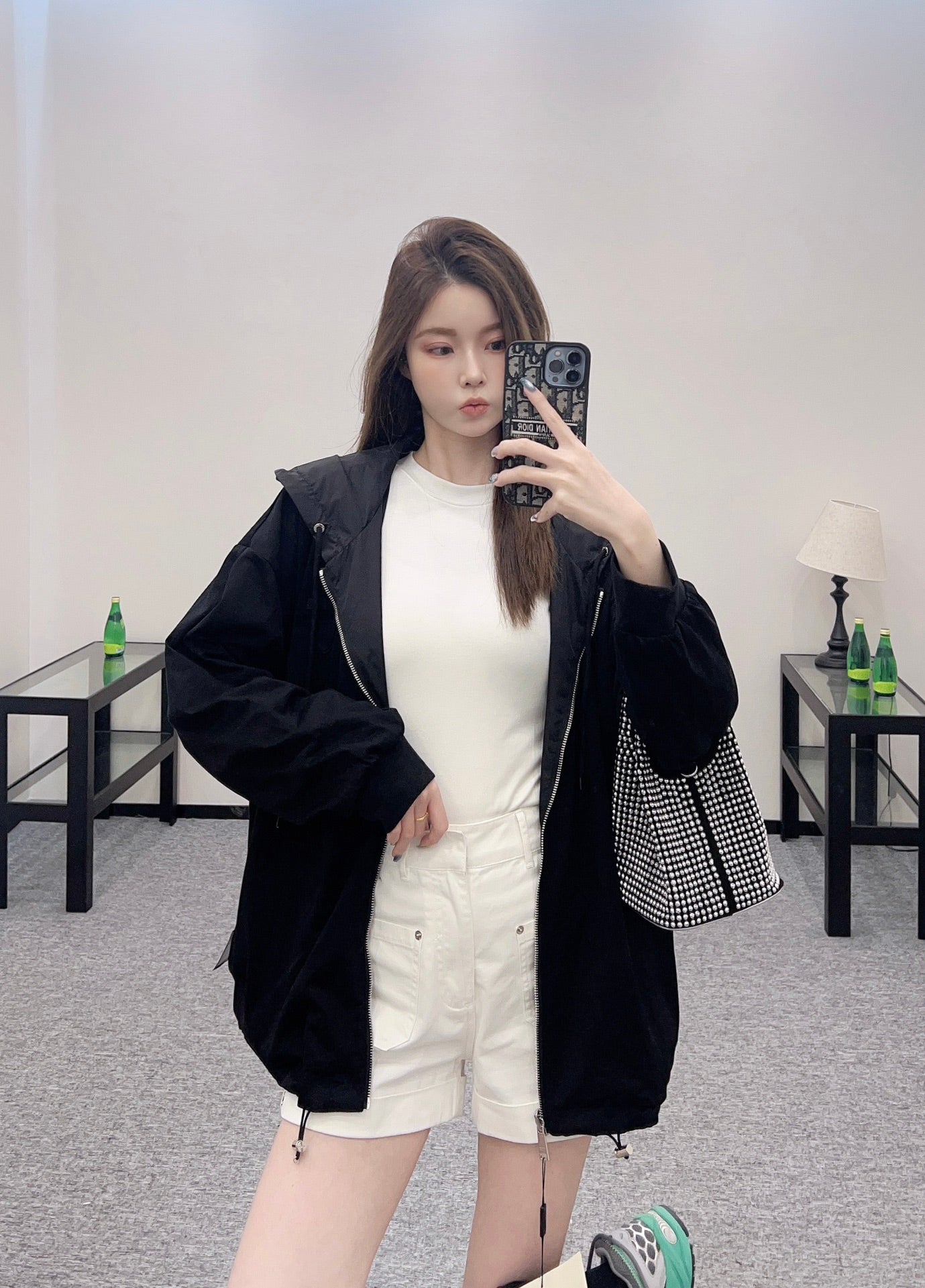 L 25 Reversible Hooded Jacket