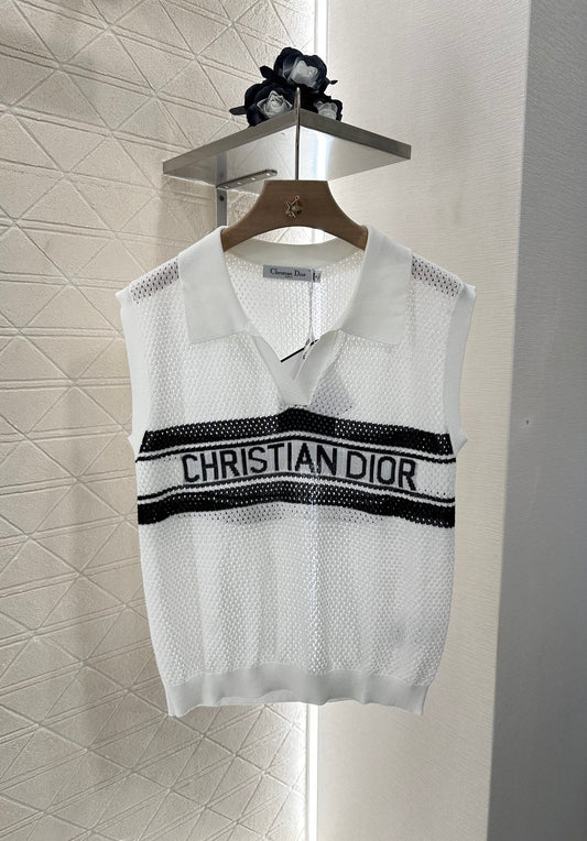 D 25 New Lapel knitted vest