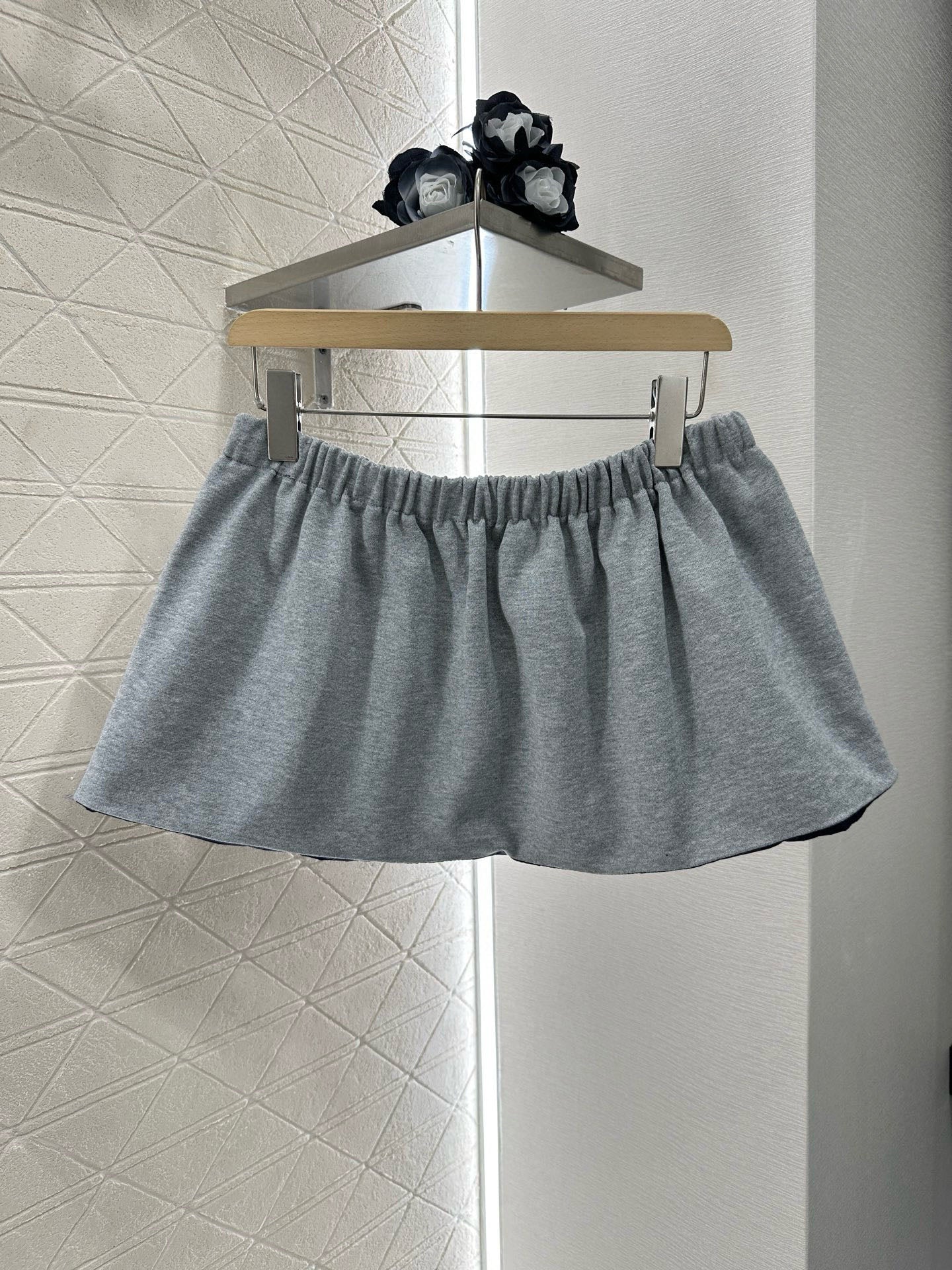 M 25 Reversible hooded jacket and skirt set