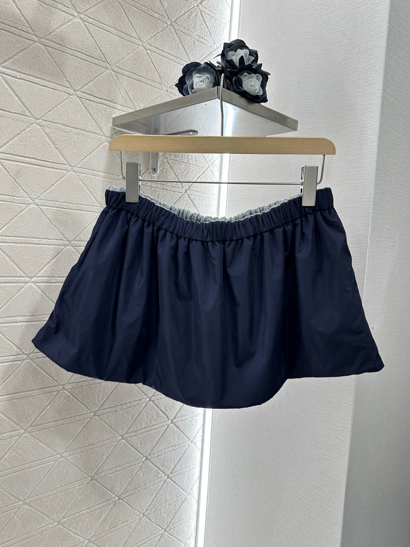 M 25 Reversible hooded jacket and skirt set