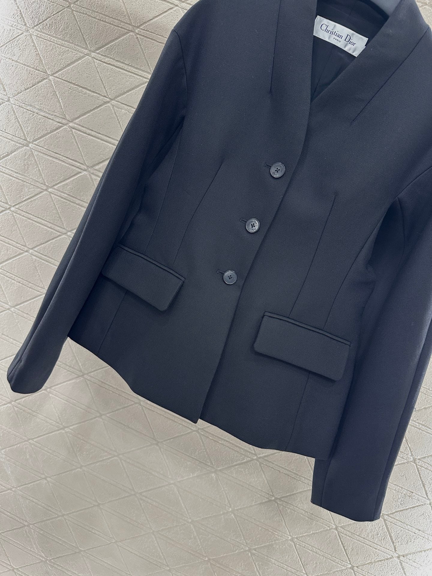 D 25 Silk-blend long-sleeved oversized coat