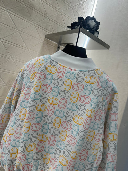 H 25 Printed Cotton Jacket