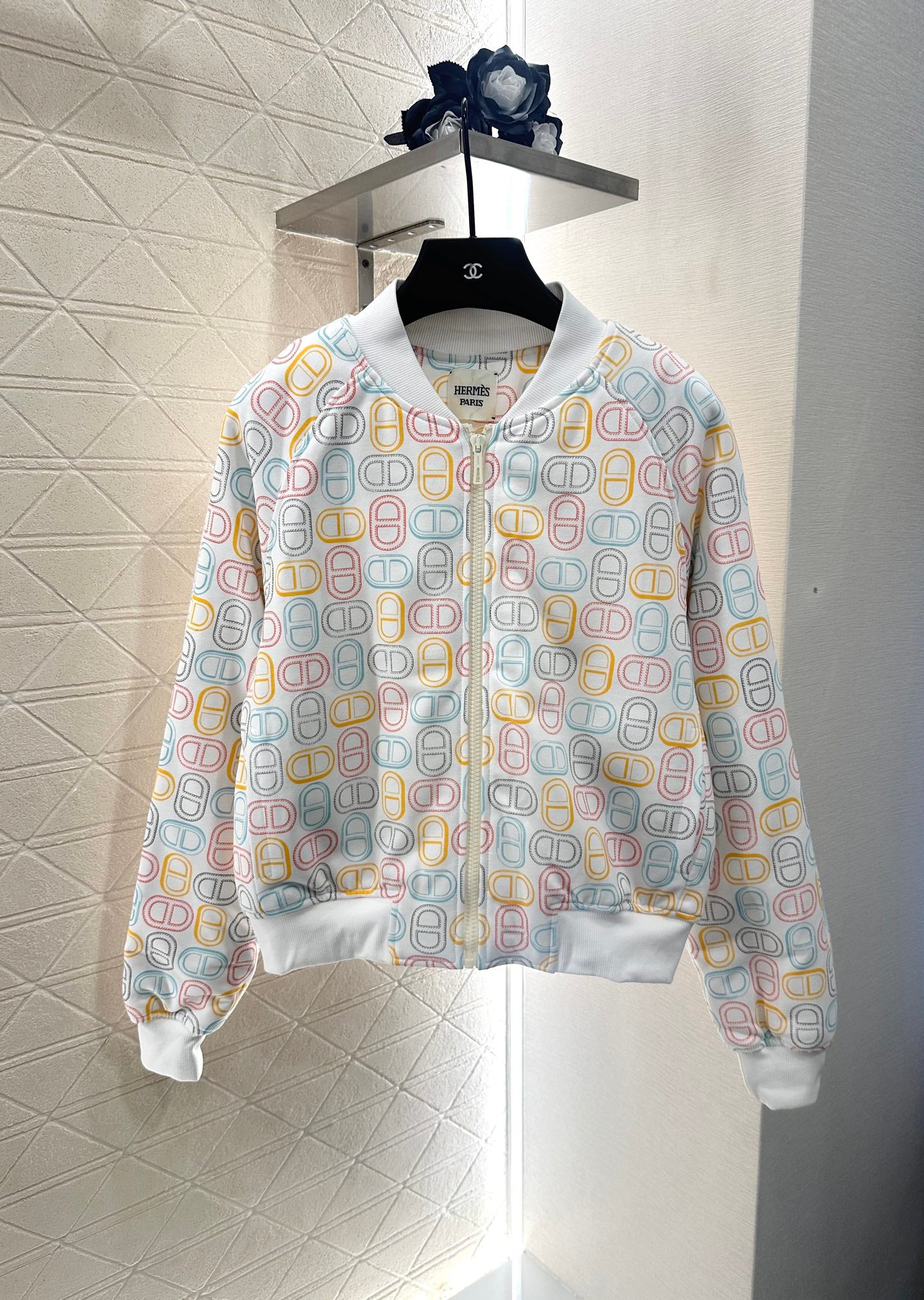 H 25 Printed Cotton Jacket