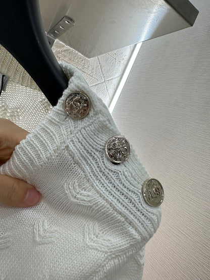 C 25 Striped Knit Pullover Sweater