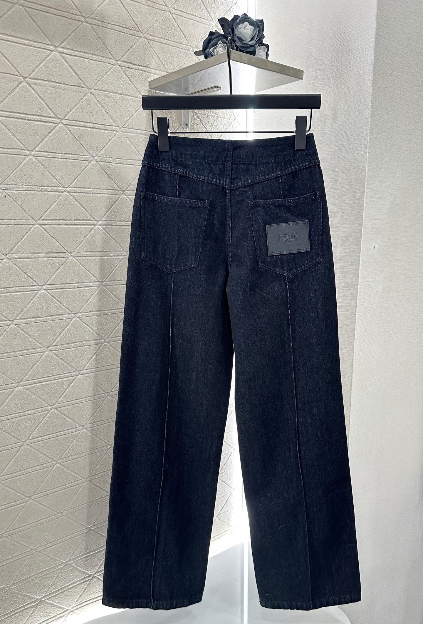 F 25 Retro Denim Jacket and Pants Set