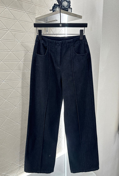 F 25 Retro Denim Jacket and Pants Set