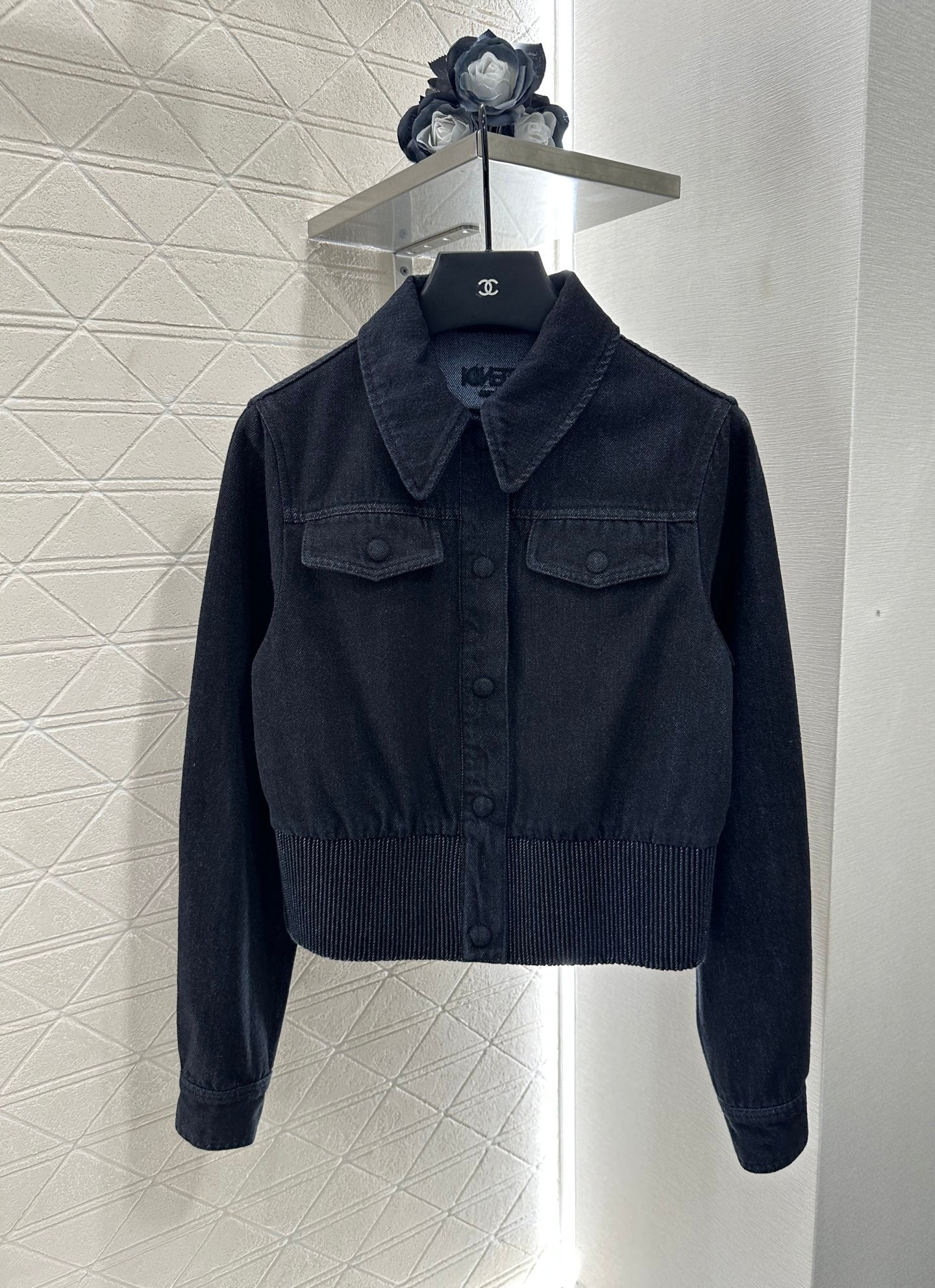 F 25 Retro Denim Jacket and Pants Set