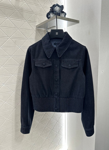 Ensemble veste et jupe en jean rétro F 25 