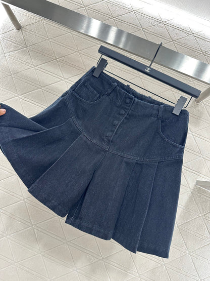 Ensemble veste et jupe en jean rétro F 25 