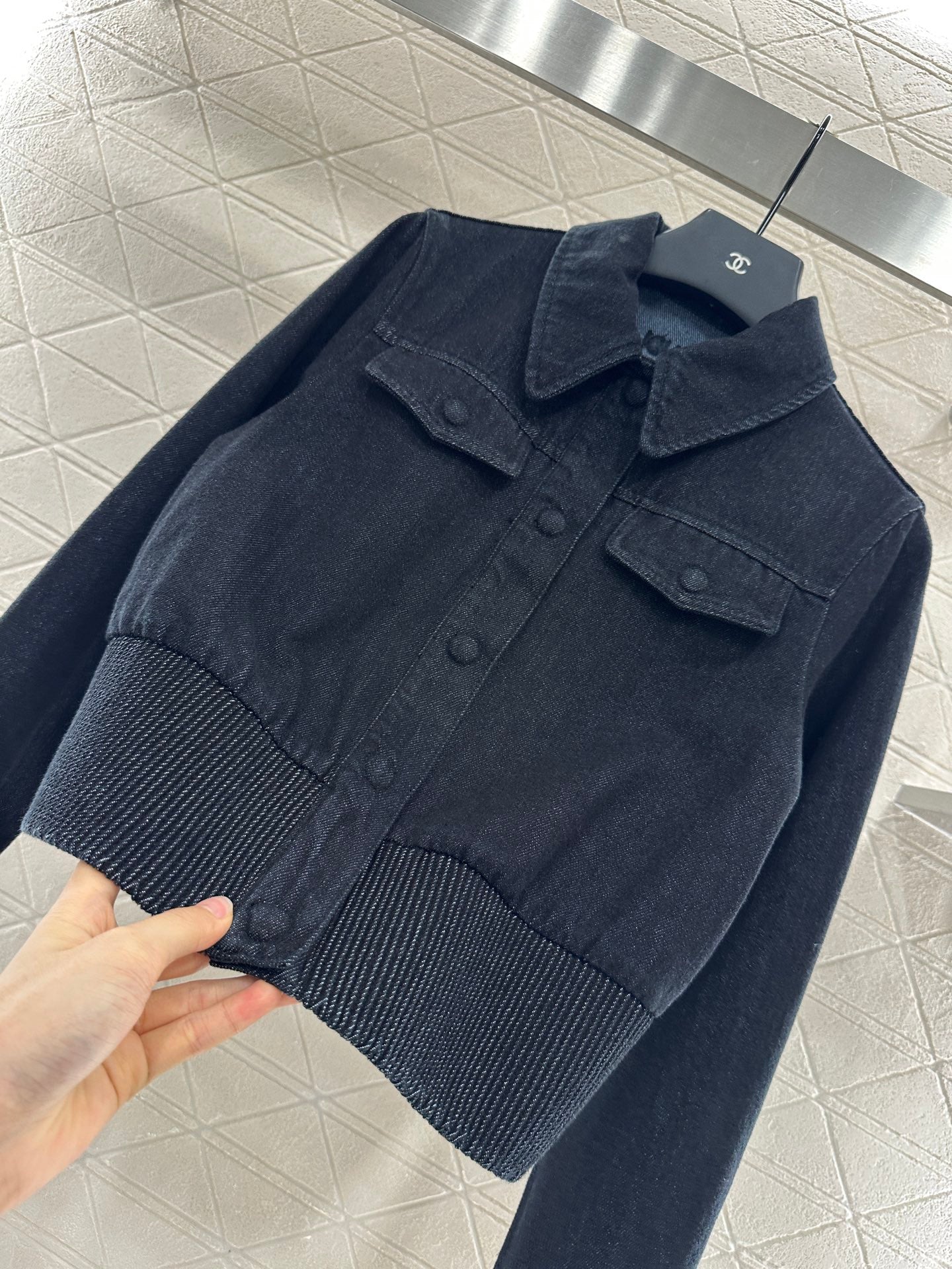F 25 Retro Denim Jacket and Pants Set
