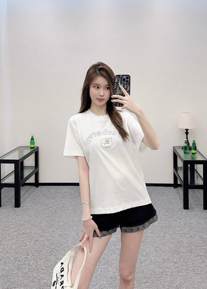 BU 25 Round-neck embroidered warhorse 𝑇𝑒𝑒